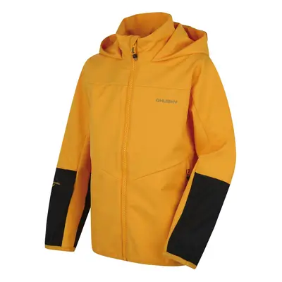 Children's softshell jacket HUSKY Sonny K yellow