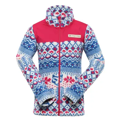 Children's sweatshirt supratherm ALPINE PRO EFLINO cabaret variant pa