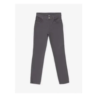 LC Waikiki LCW Kids Anthracite Slim Fit Girls Trousers