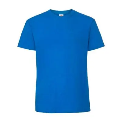 Blue Men's T-shirt Iconic Ringspun Premium Fruit of the Loom