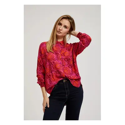 Women's shirt MOODO - dark pink