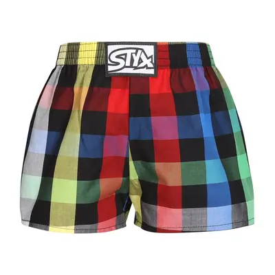 Styx classic rubber multicolored children's briefs