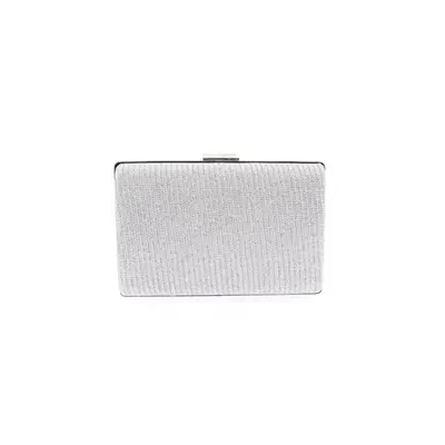 DGN 275-22y Women's Evening Dress Clutch Bag Cupra Silver