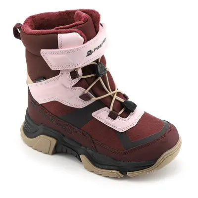 Children's winter shoes with PTX membrane ALPINE PRO NERO anemone