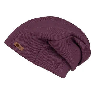 Junior cotton DOKE beanie organic violet