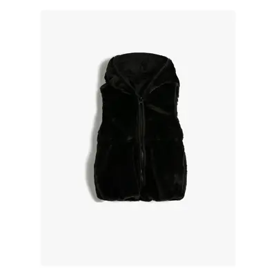 Koton Baby Girl Black Vest