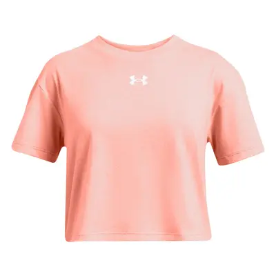 Girls' T-shirt Under Armour CROP SPORTSTYLE LOGO SS