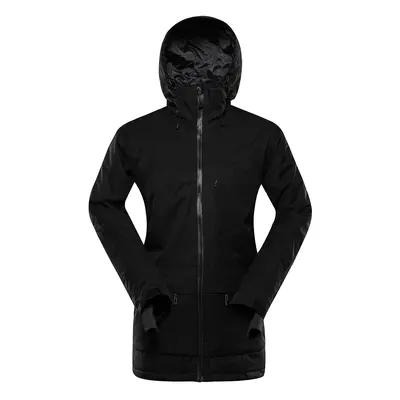 Women's ski jacket with PTX snow membrane ALPINE PRO GARGA black