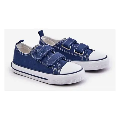 Children's Velcro Sneakers Big Star Blue