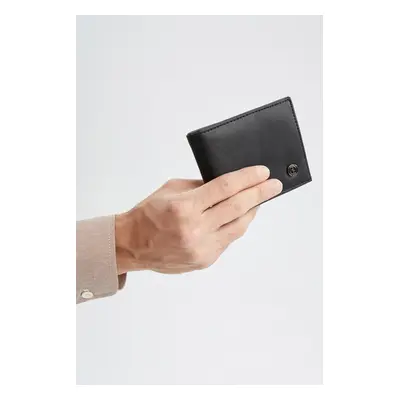 DEFACTO Men's Faux Leather High Wallet