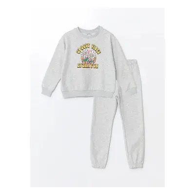 LC Waikiki LCW ECO Crew Neck Girls Tracksuit