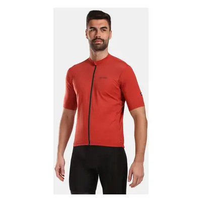 Men's cycling jersey Kilpi CAVALET-M Dark red