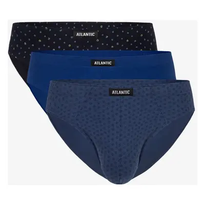 Briefs Atlantic 3MP-100 A'3 S-2XL blue-blue-navy