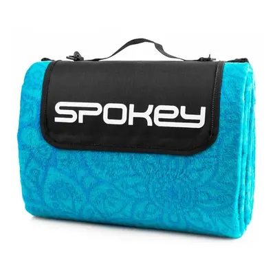 Spokey PICNIC MANDALA Picnic blanket with strap, turquoise, x cm