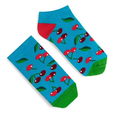 Banana Socks Unisex's Socks Short Cherries