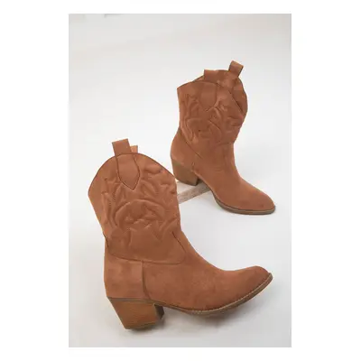 Soho Tan Suede Women's Boots & Bootie