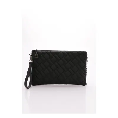 DGN Women's Square Patterned Zipper Bag