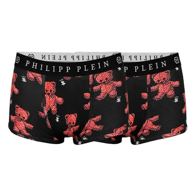 Férfi boxere Philipp Plein UUPB21-99_BI-PACK_BLK-TEDDY