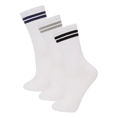 DEFACTO Size 3-Pack Cotton Long Socks