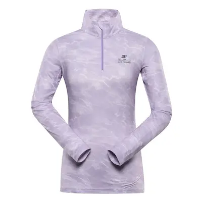 Women's quick-drying T-shirt ALPINE PRO STANSA pastel lilac variant pd