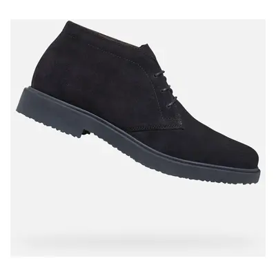 Dark blue men's ankle boots Geox Massimiano - Men's