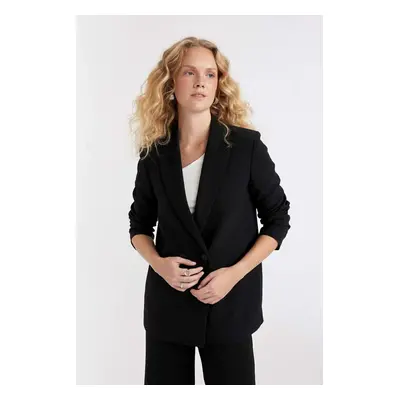 DEFACTO Oversize Fit Blazer Jacket