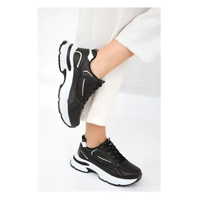 Soho Black and White Women's Sneakers