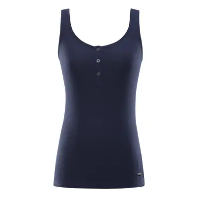 Women's quick-drying tank top ALPINE PRO ZONNA mood indigo