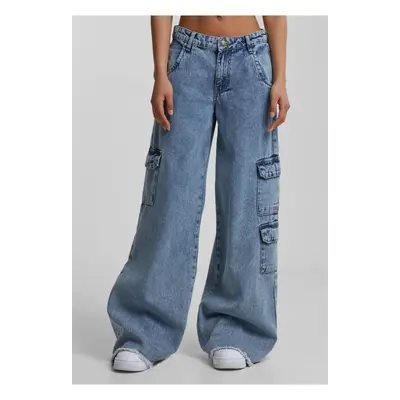 Women's Cargo Jeans UC - Blue