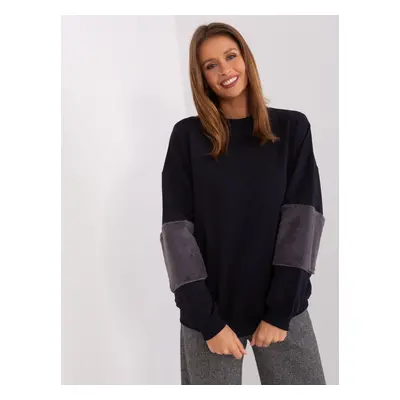 Sweatshirt-FA-BL-8903.26-navy blue