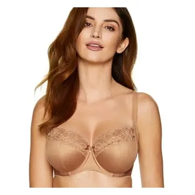 Gorteks Onyx soft embroidered bra beige