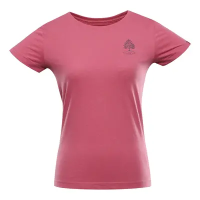 Women's cotton T-shirt ALPINE PRO ECOMA meavewood variant pb