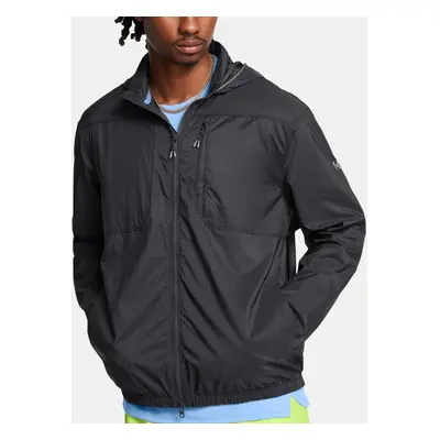 Men's Under Armour UA TRAIL RUN JACKET-GRY - Men's