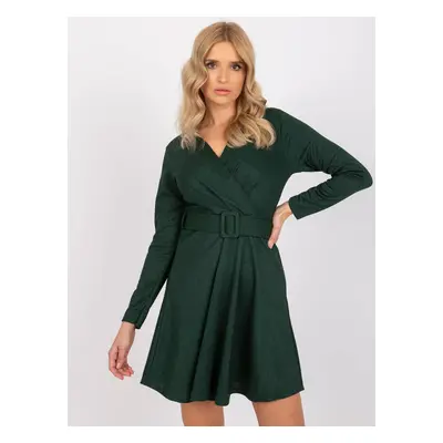 Dress-DHJ-SK-8818.37P-dark green