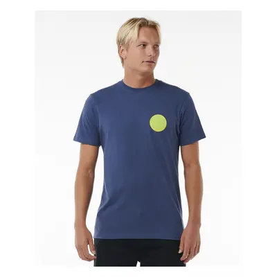 Rip Curl T-shirt WETTIE PASSAGE ICON TEE Washed Navy