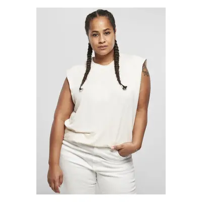 Women's Modal Stuffed White Sand Shoulder