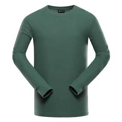 Men's long-sleeved T-shirt ALPINE PRO BOGR myrtle