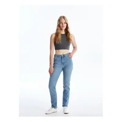 LC Waikiki High Waist Straight Fit Women's Jean Pants