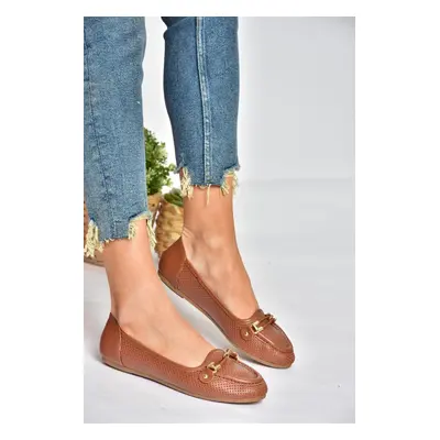 Fox Shoes P250005409 Tan Women's Daily Women's Flats