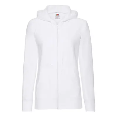 Lightweight Women's Hoodie Lightweight Zip Thru Hooded Sweat 80/20 240g