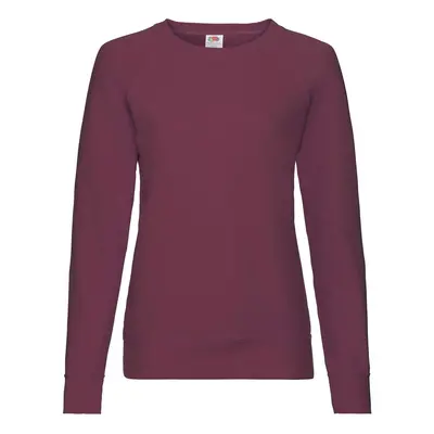 Burgundy sweatshirt classic light Fruit of the Loom