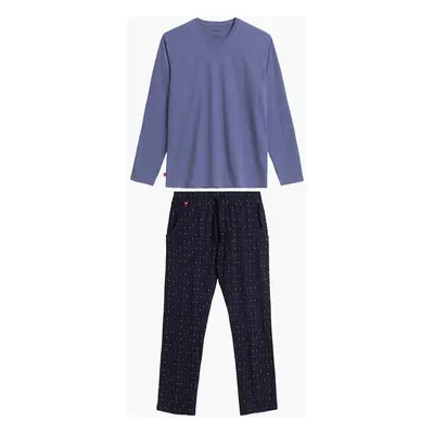 Men's pajamas ATLANTIC - blue