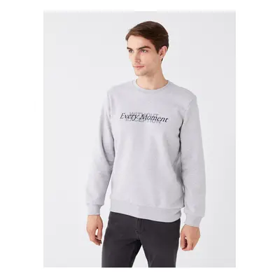 LC Waikiki Crew Neck Long Sleeve Printed Men's Sweatshirt