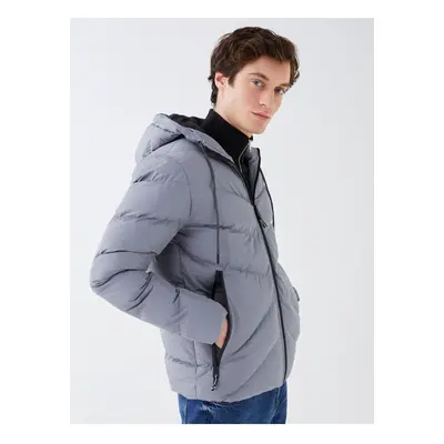 LC Waikiki Standard Mold Hooded Men's Puffer Coat