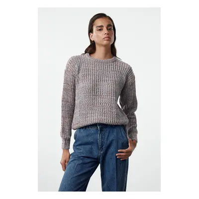 Trendyol Brick Crew Neck Knitwear Sweater