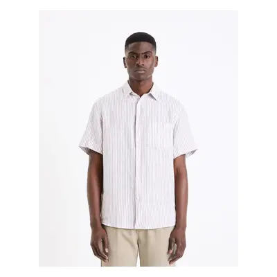 Celio Linen Shirt Damarlin - Men's