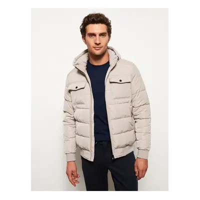 LC Waikiki Standard Mold Hooded Men's Puffer Coat