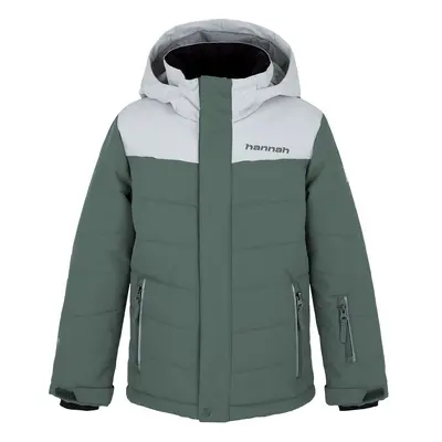 Boys' winter jacket Hannah KINAM JR II dark forest/dawn blue