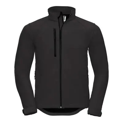 Men's Black Soft Shell Russell Jacket