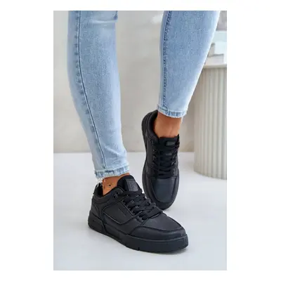 Women's sneakers Big Star Hi-Poly System Black